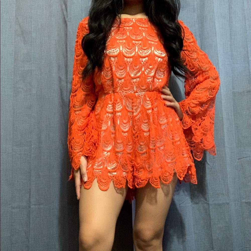 Bell Sleeve Romper